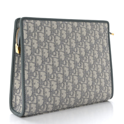 Christian Dior Oblique Medium 30 Montaigne Pouch Grey 3 of 8