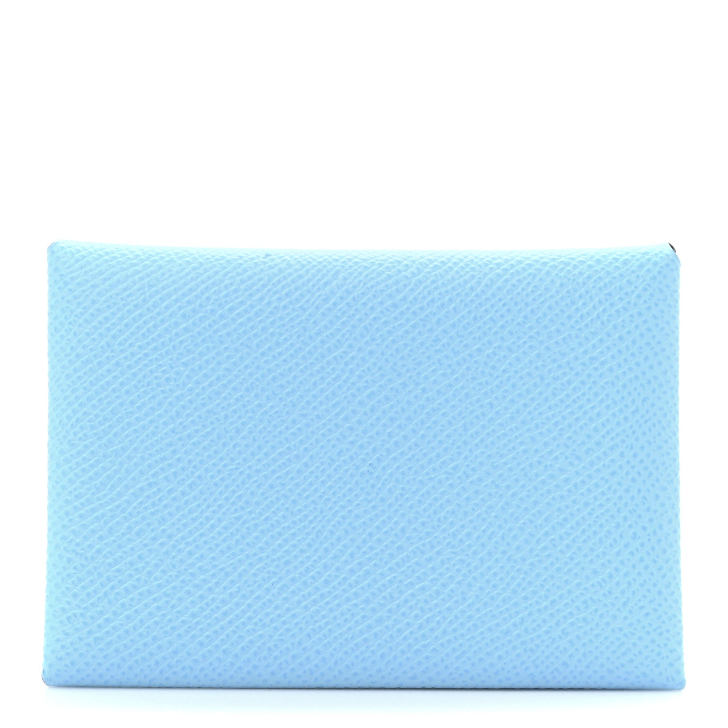 Hermes Epsom Calvi Duo Card Case Celeste 1 of 10