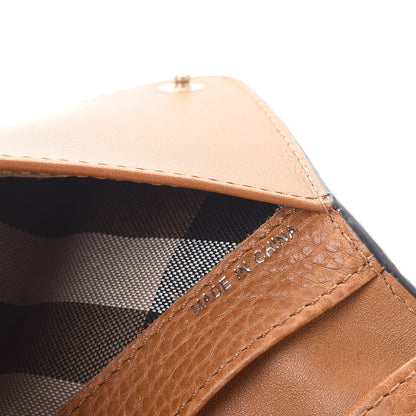 Burberry Brit Calfskin Lexi Wallet Saddle Brown 7 of 8