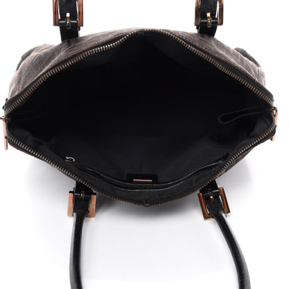 Fendi Zucchino Tote Black 5 of 13