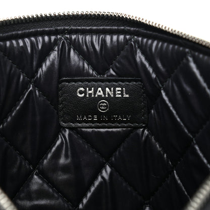 Chanel Caviar Studded Medium Deauville Pouch Black 6 of 7