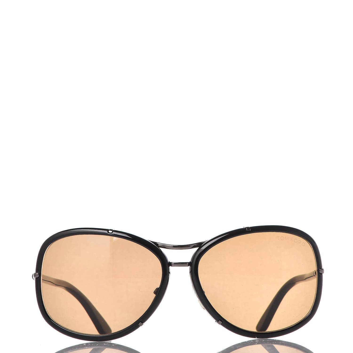 Tom Ford Elle Aviator Sunglasses TF135 Black 2 of 7