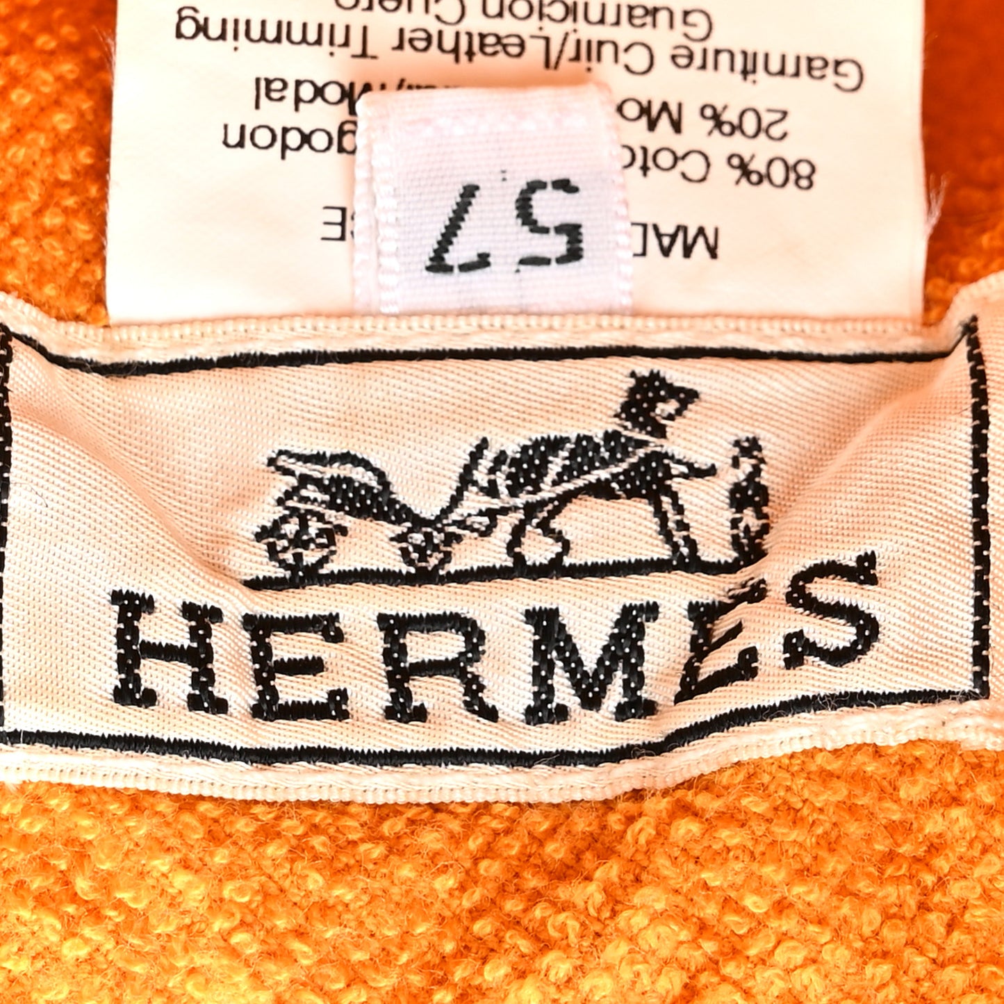 Cotton Terry Bucket Hat 57