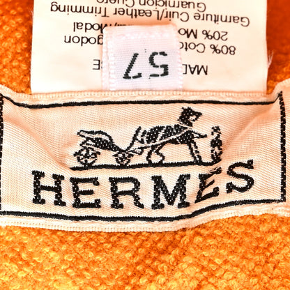 Hermes Cotton Terry Bucket Hat 57 8 of 9