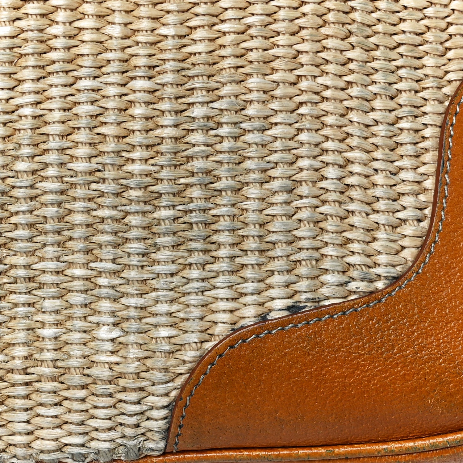 Prada Paglia Cinghiale Frame Bag Naturale Cuoio 17 of 18