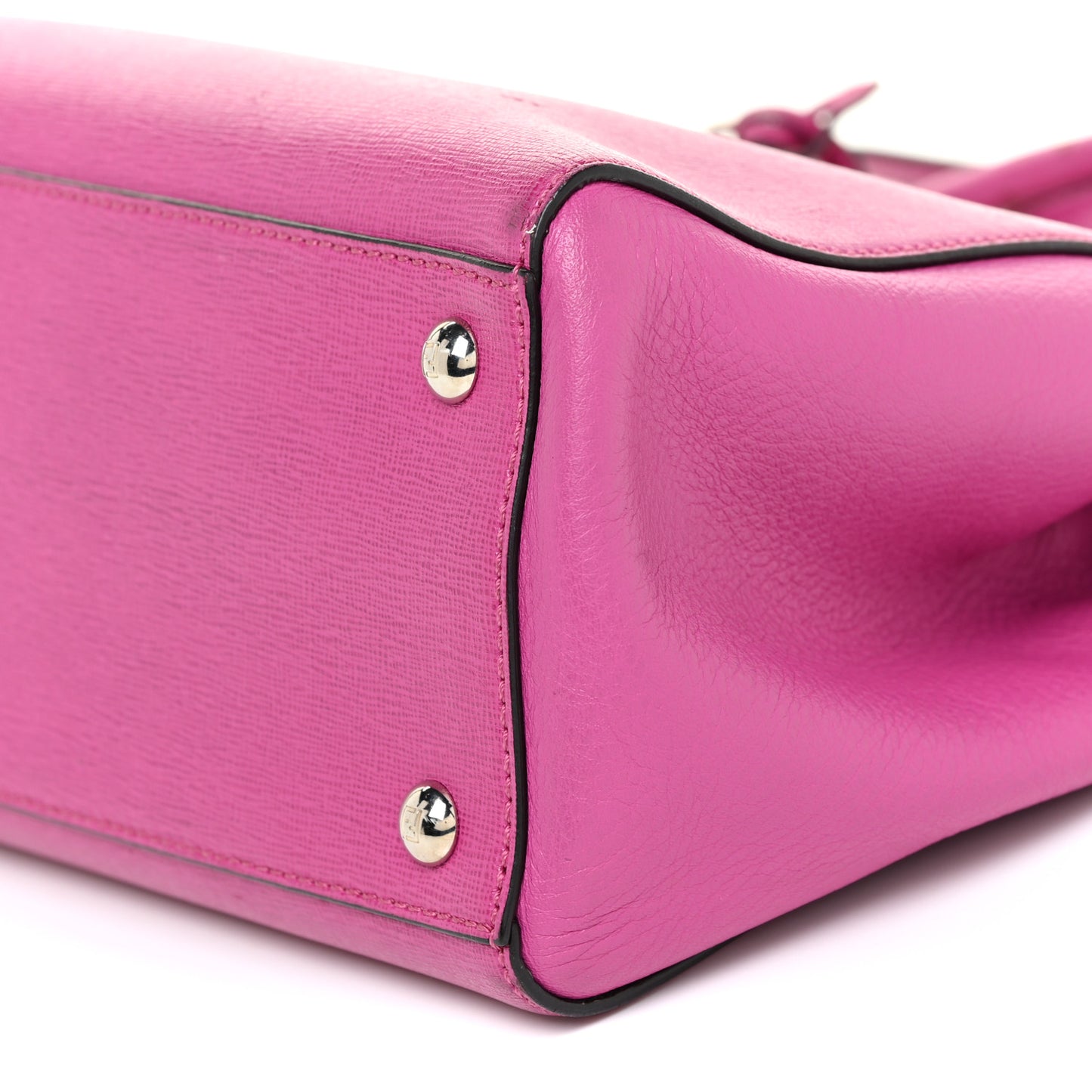 Vitello Elite Petite 2Jours Tote Magenta