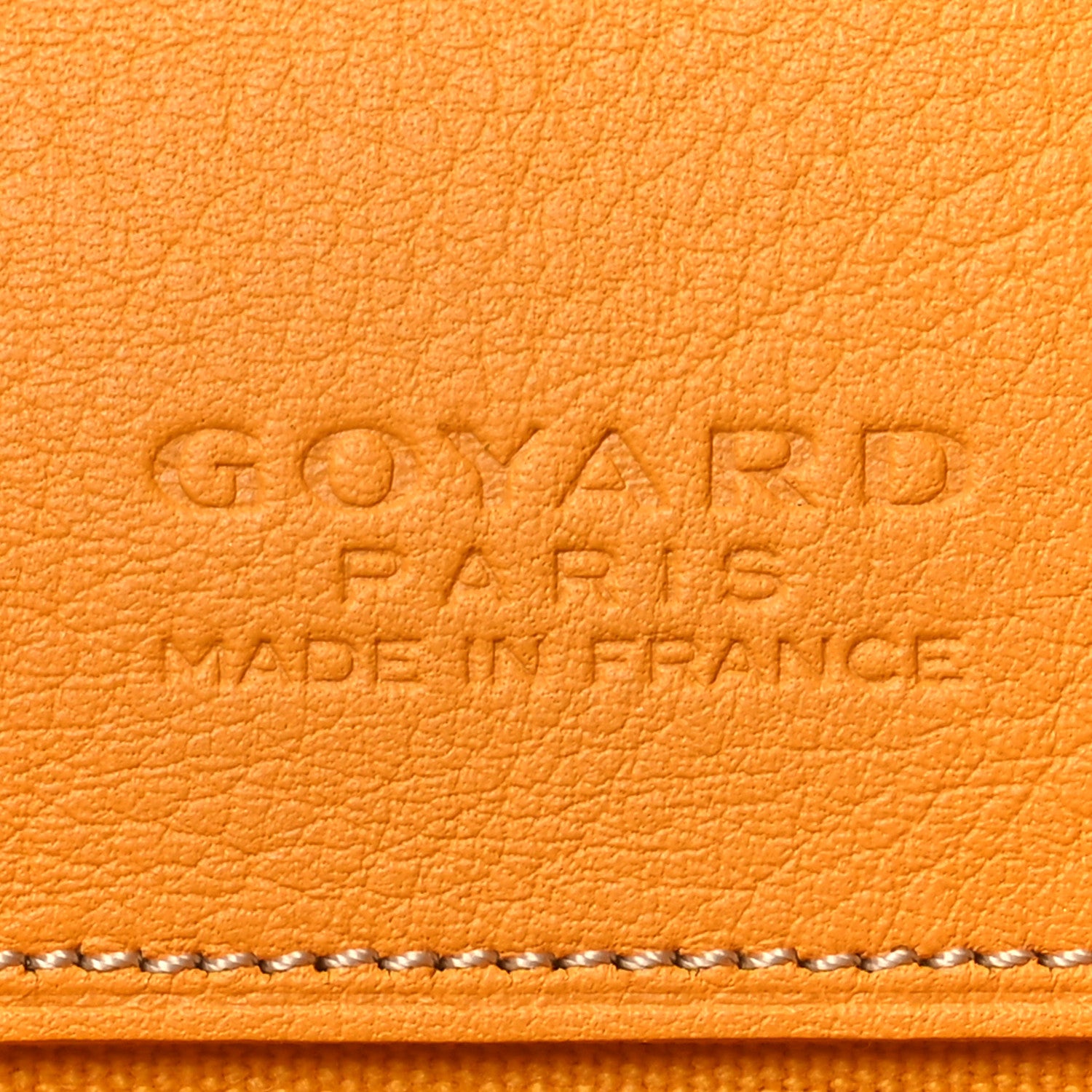Goyard Goyardine Senat Pochette GM Yellow 6 of 9