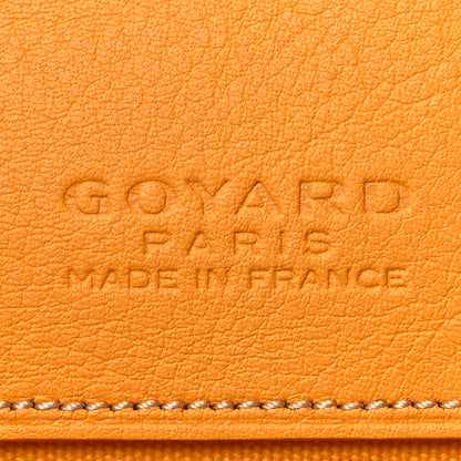 Goyard Goyardine Senat Pochette GM Yellow 6 of 9
