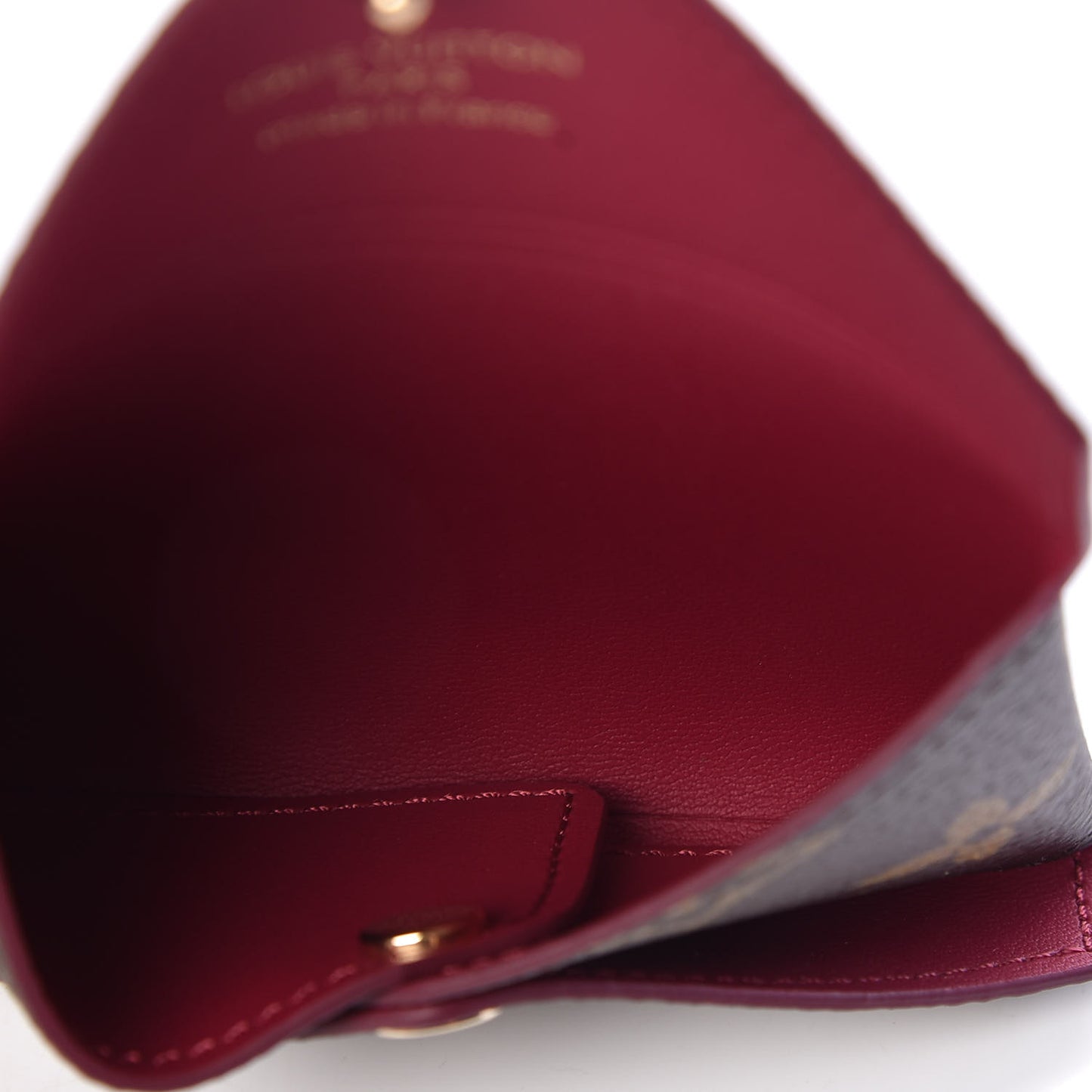 Monogram Small Kirigami Pochette Insert Fuchsia
