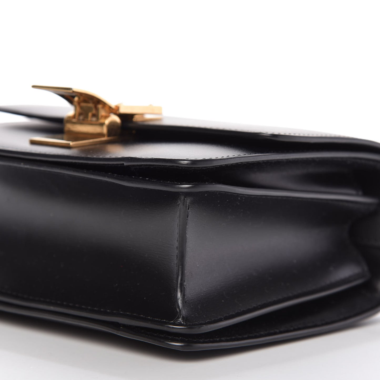 Box Calfskin Small Classic Box Flap Bag Black