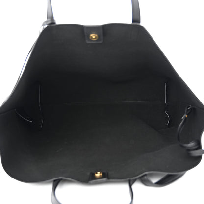 Saint Laurent Calfskin Large Shopping Tote Black 6 of 12