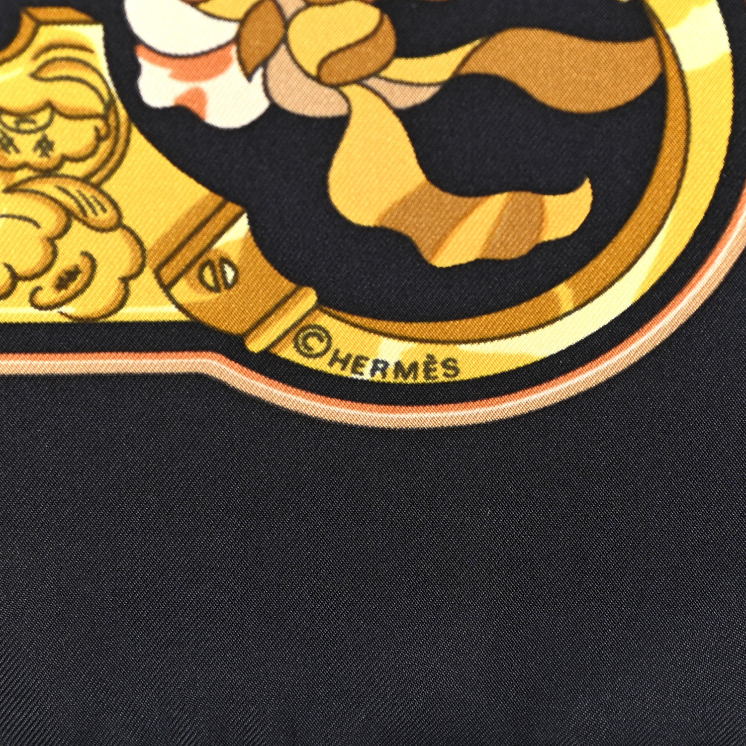 Hermes Silk Copeaux Scarf 90 3 of 4