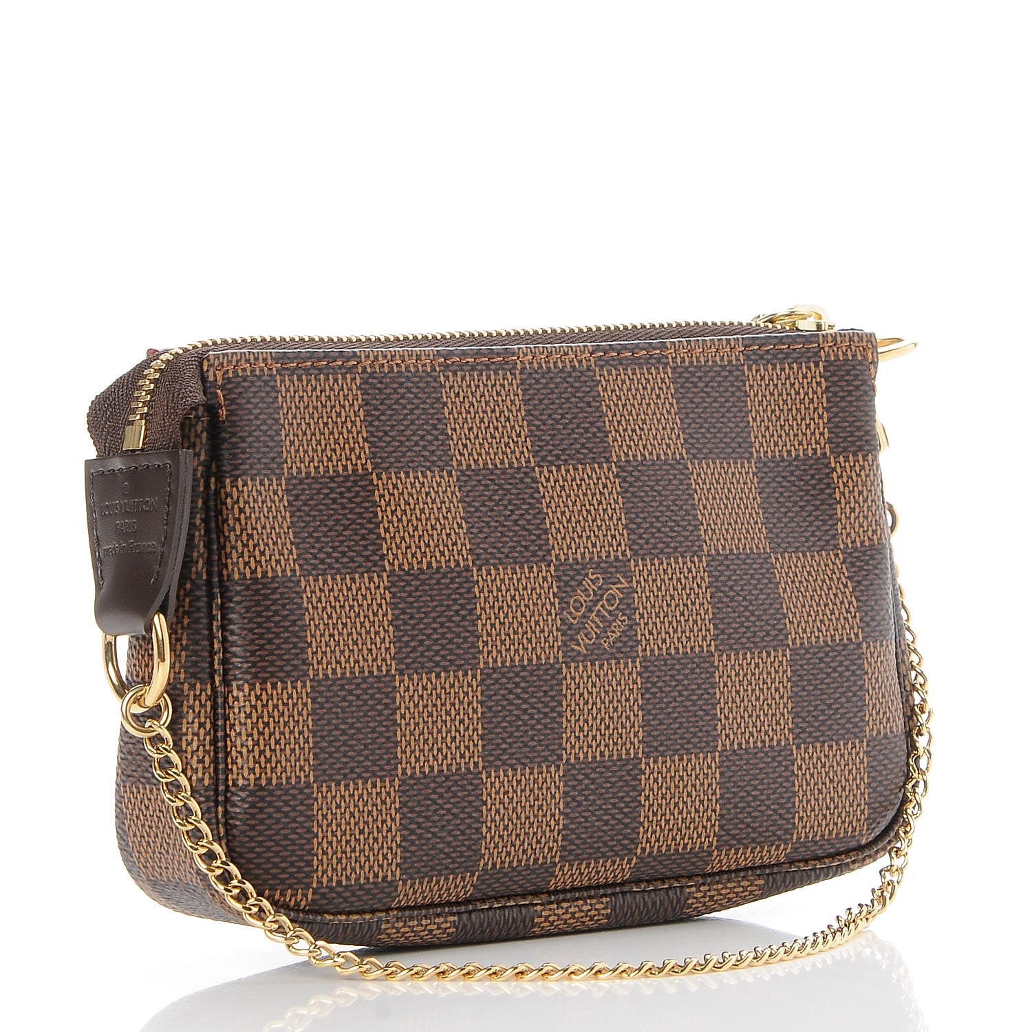 Louis Vuitton Damier Ebene Mini Pochette Accessories 3 of 7