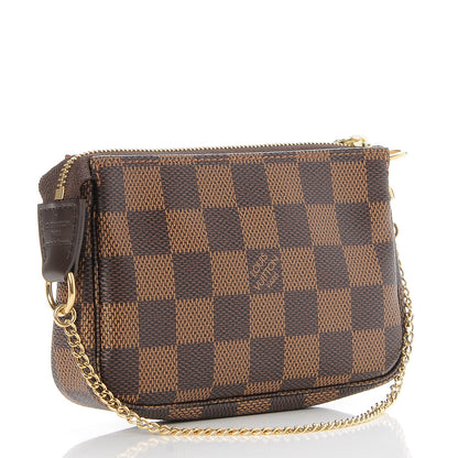 Louis Vuitton Damier Ebene Mini Pochette Accessories 3 of 7