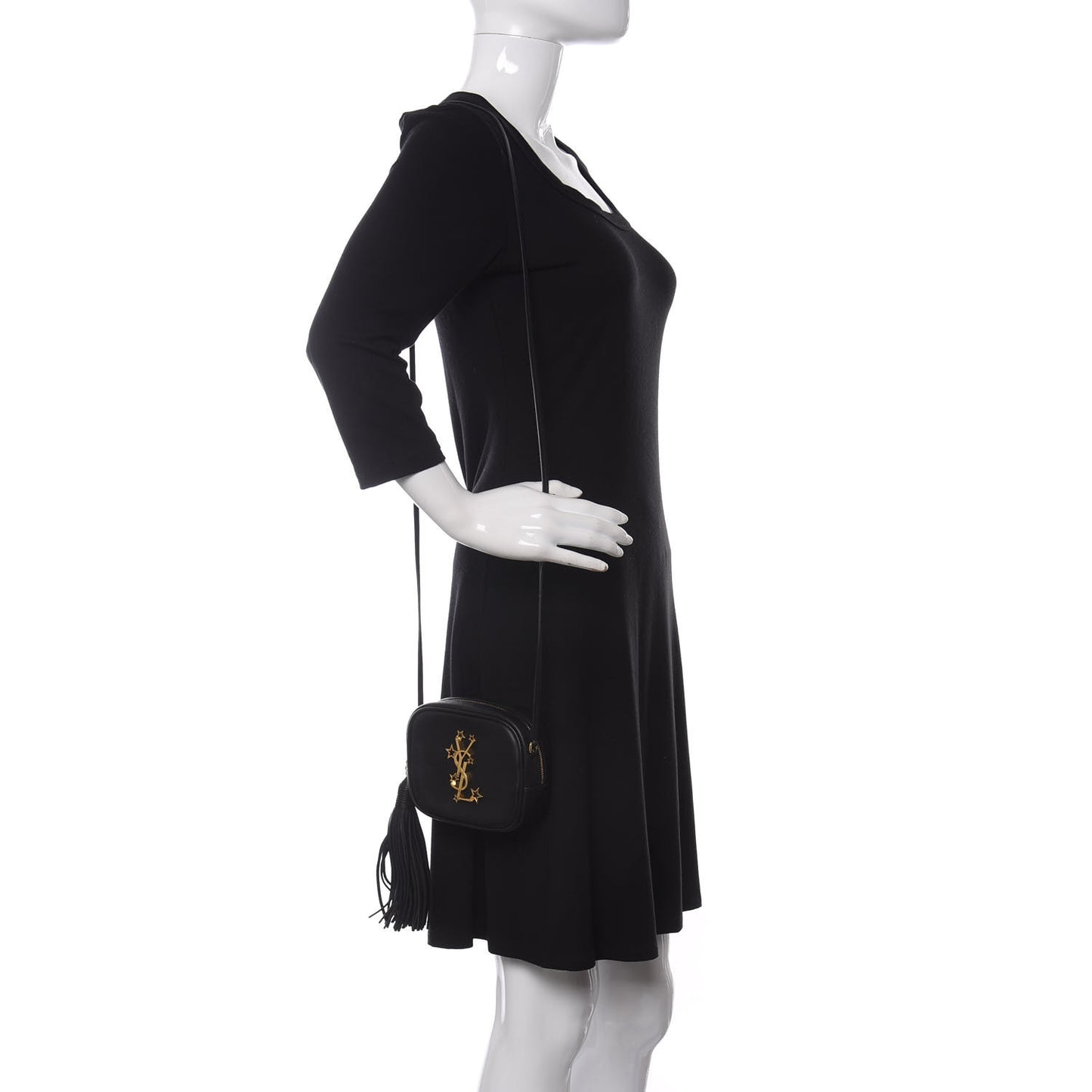 Nappa Star Monogram Blogger Bag Black