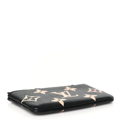 Louis Vuitton Empreinte Monogram Giant Key Pouch Black Beige 4 of 7
