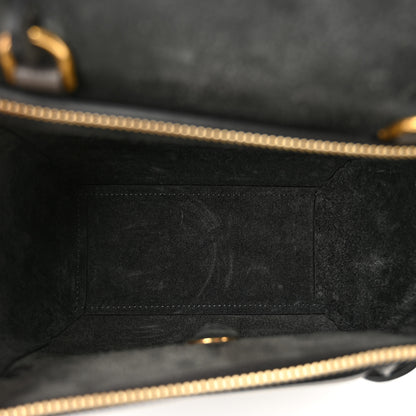 Celine Grained Calfskin Nano Belt Bag Grey 5 of 10