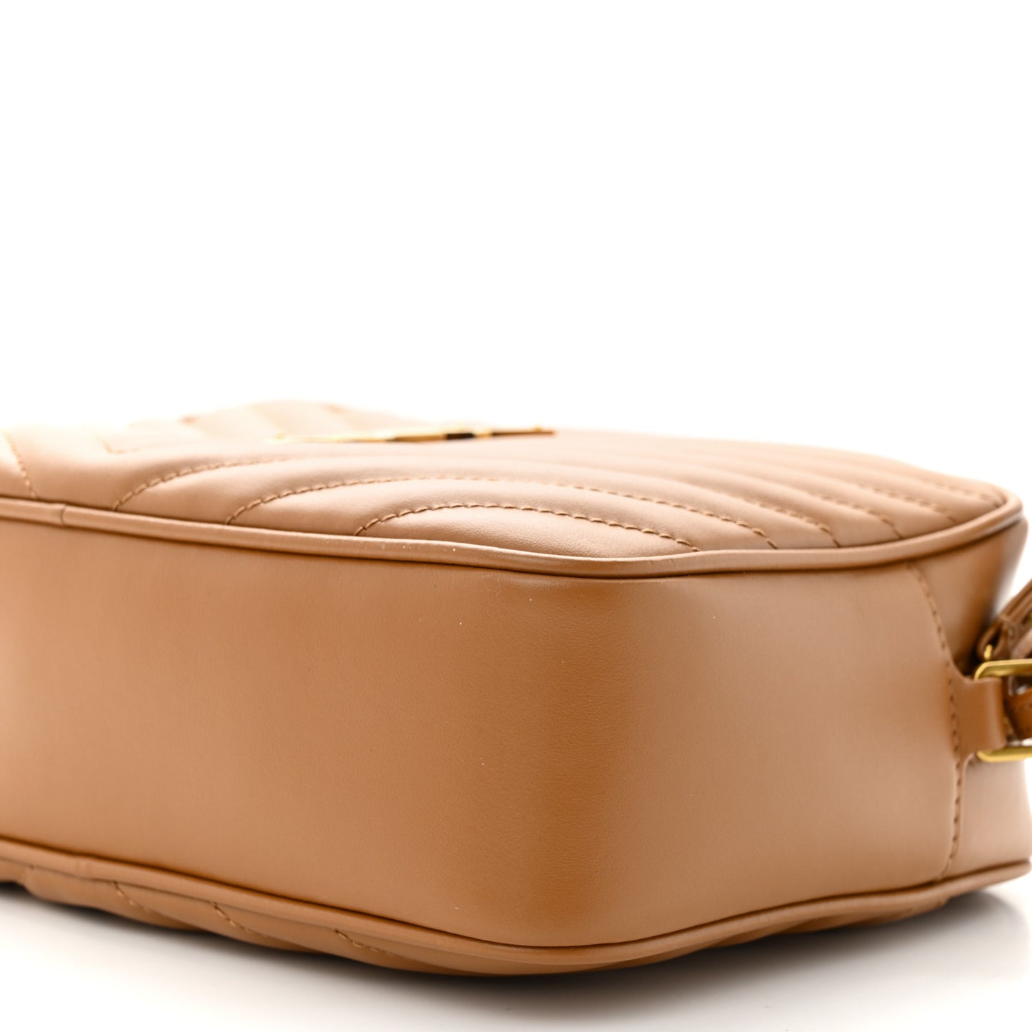 Calfskin Matelasse Monogram Lou Camera Bag Cinnamon