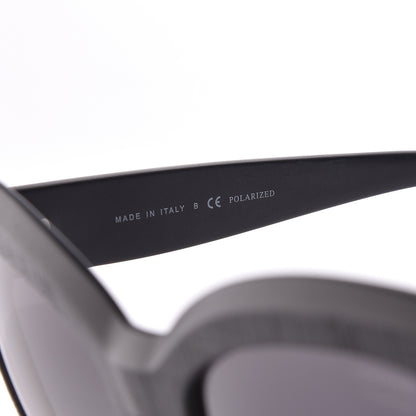 Chanel Tweed Effect CC Polarized Butterfly Signature Sunglasses 5332 Black 6 of 7