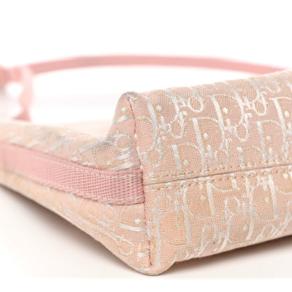 Christian Dior Monogram Shoulder Bag Pochette Pink 9 of 18