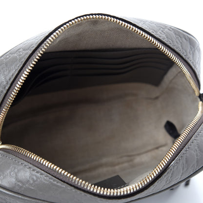 Gucci Microguccissima Mini Bree Messenger Bag Grey 5 of 13
