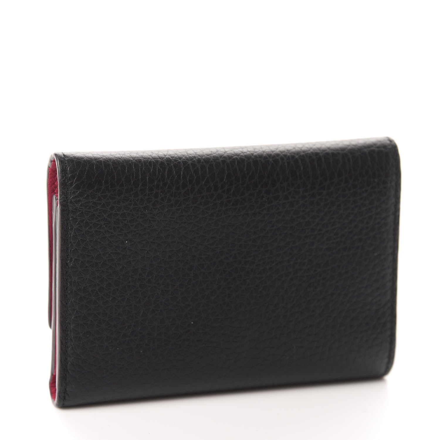Louis Vuitton Taurillon Capucines Compact Wallet Black 3 of 7