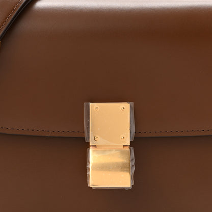 Celine Box Calfskin Teen Classic Box Flap Bag Camel 7 of 10