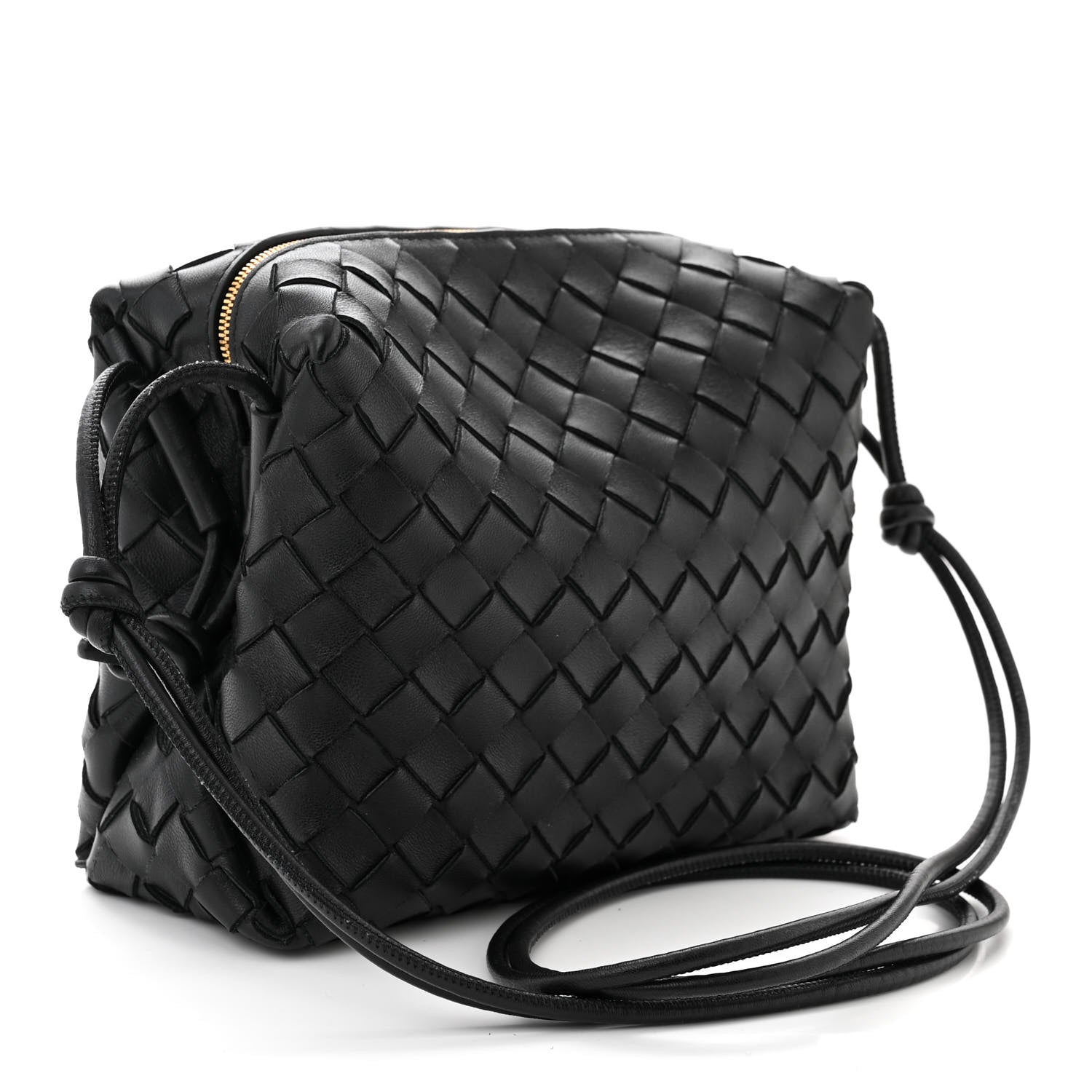 Bottega Veneta Nappa Intrecciato Small Loop Camera Bag Black 2 of 9