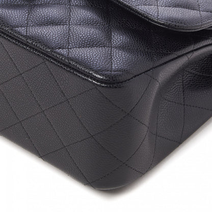 Chanel Caviar Quilted Jumbo Double Flap Black 5 of 10