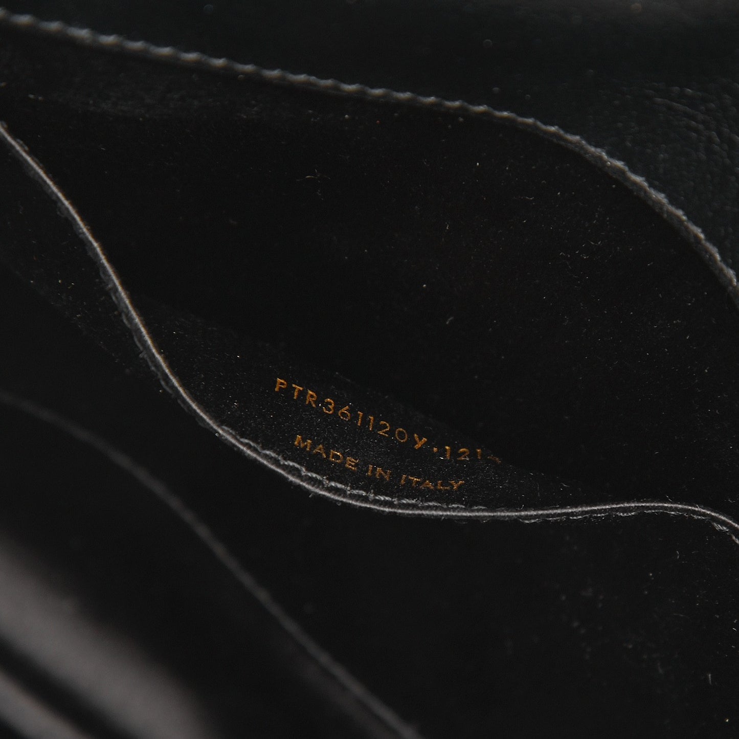 Calfskin Monogram Large Belle De Jour Clutch Black