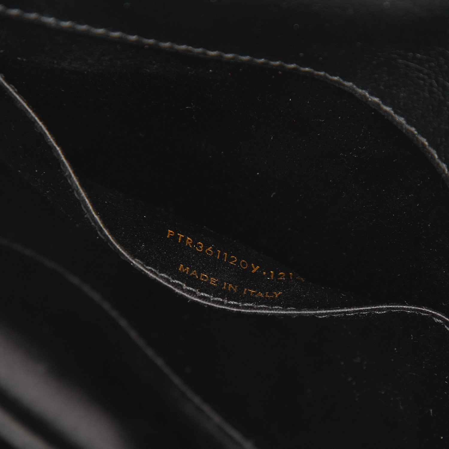 Saint Laurent Calfskin Monogram Large Belle De Jour Clutch Black 7 of 8