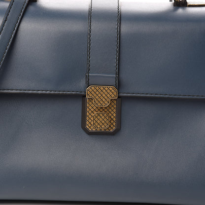 Bottega Veneta Nappa Medium Piazza Bag Denim 9 of 9