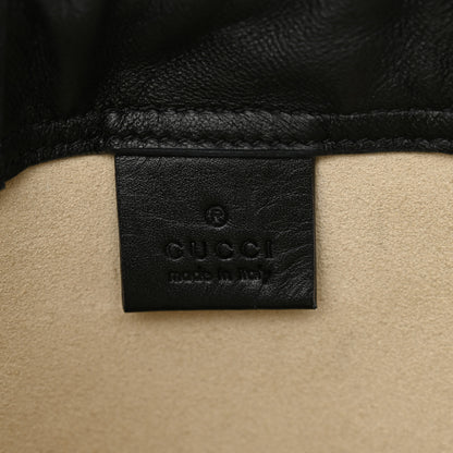 Gucci Calfskin Logo Drawstring Backpack Mystic White 7 of 14