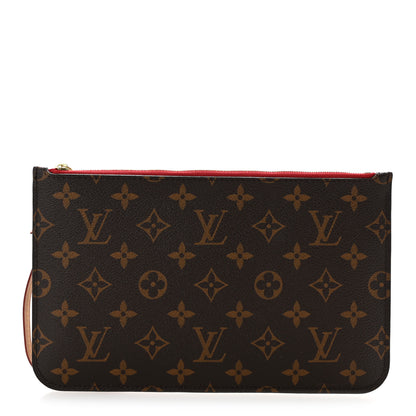 Louis Vuitton Monogram Neverfull MM GM Pochette Cherry 1 of 7