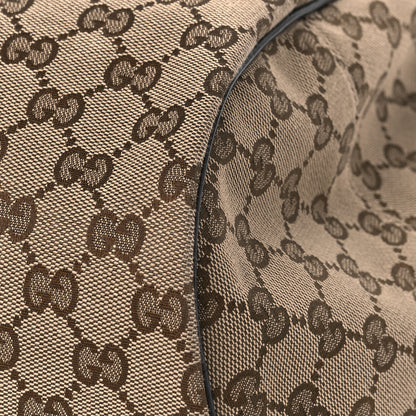 Gucci Monogram Travel Backpack Dark Brown 9 of 9