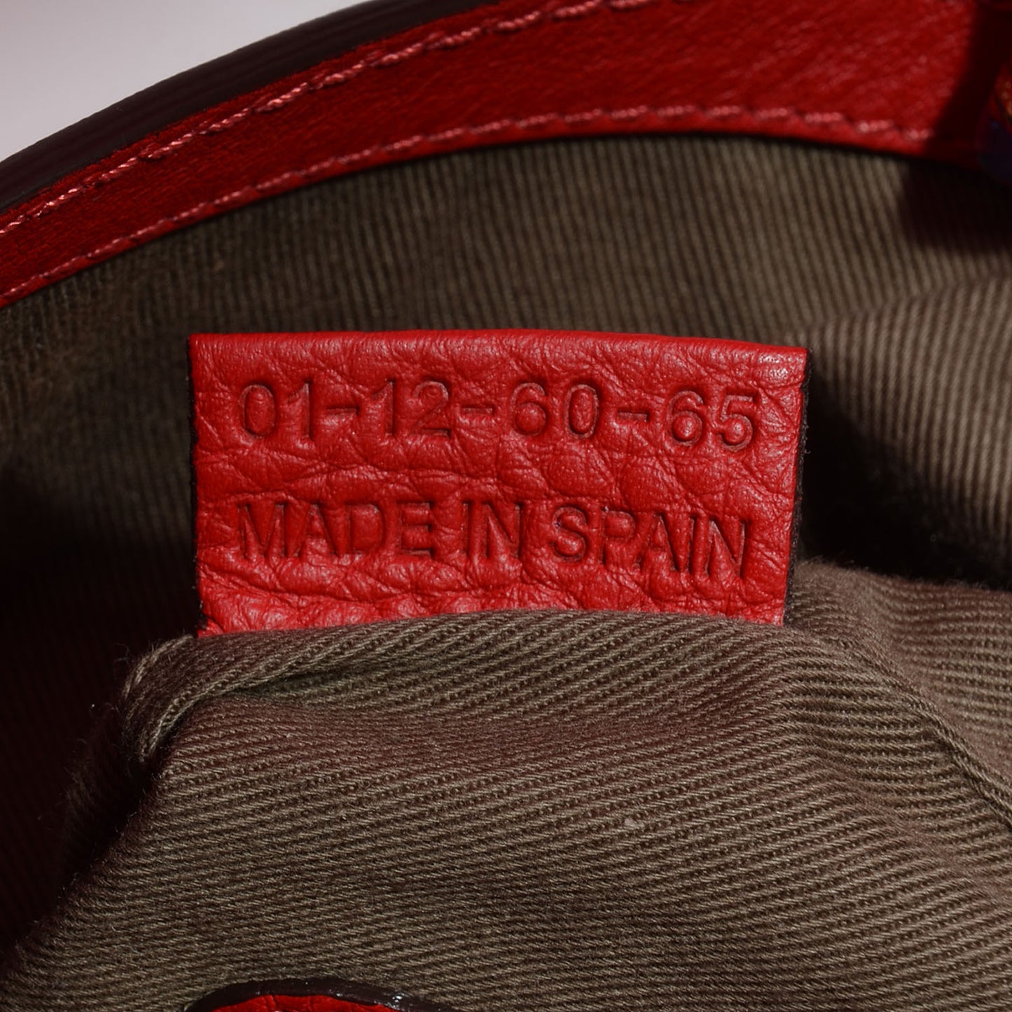Calfskin Mini Marcie Round Crossbody Bag Poppy