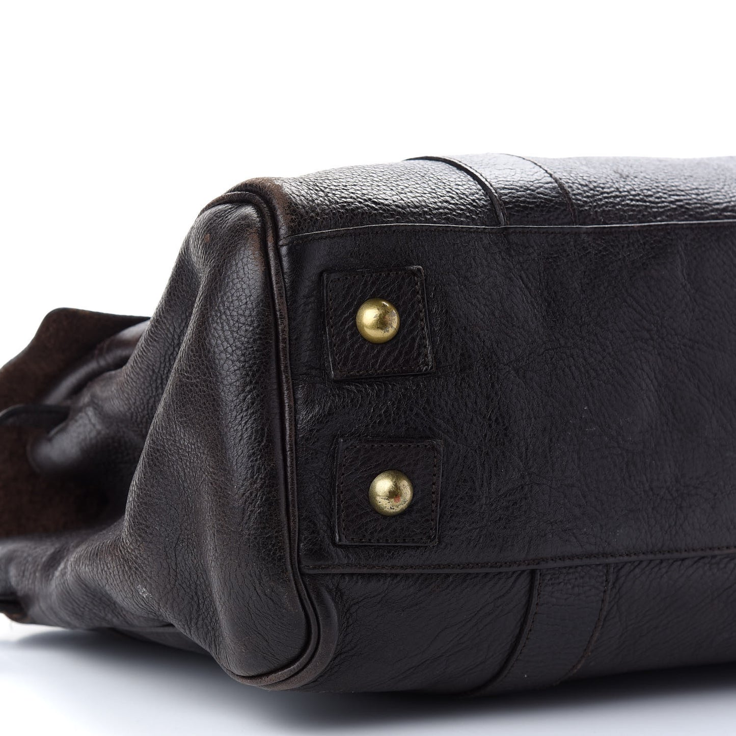 Classic Grain Calfskin Bayswater Chocolate