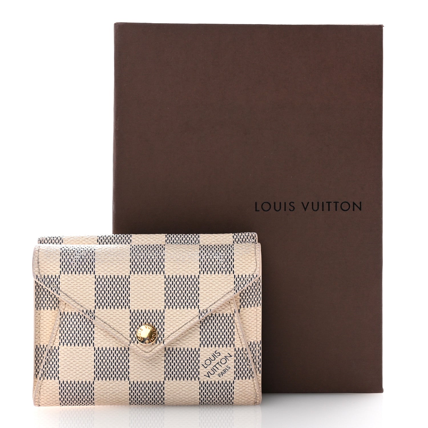 Louis Vuitton Damier Azur Compact Origami Wallet 17 of 17
