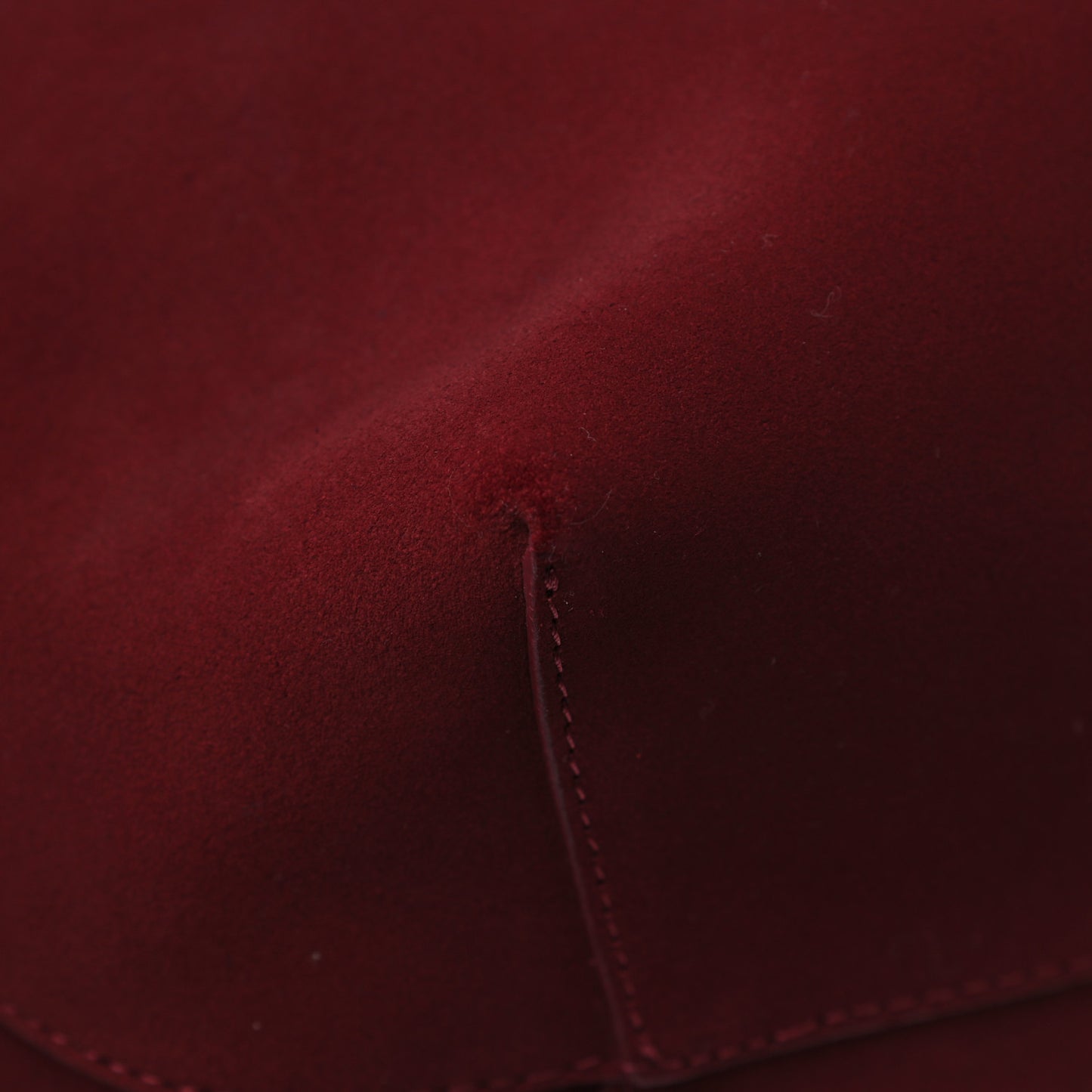 Suede Mini Bucket Bag Rococo
