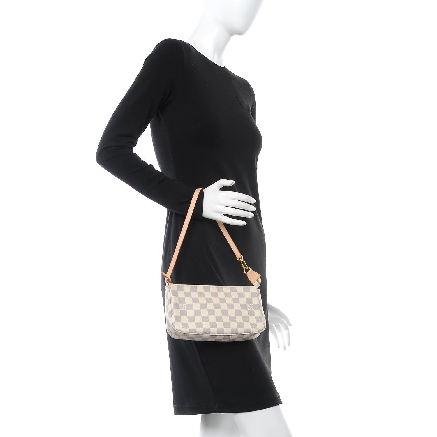 Louis Vuitton Damier Azur Pochette Accessories NM 2 of 7