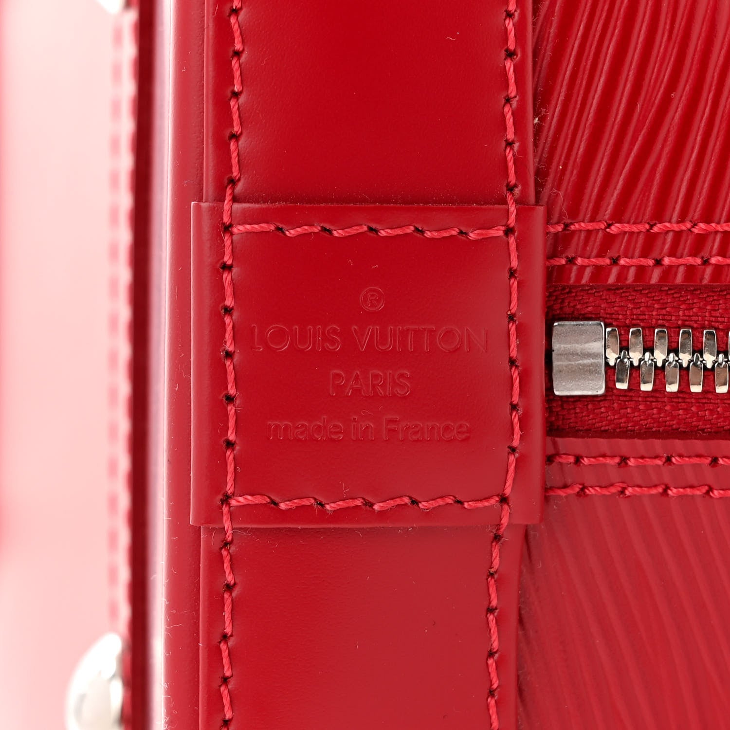 Louis Vuitton Epi Alma PM Carmine 6 of 9