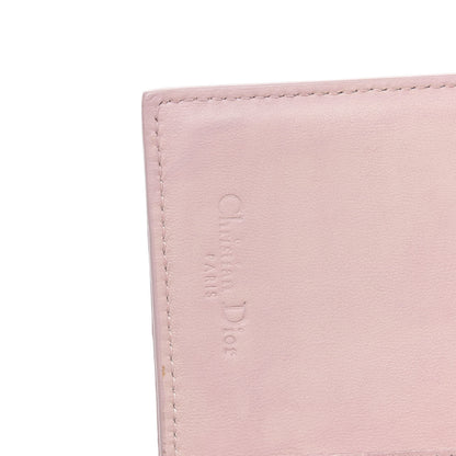 Christian Dior Lambskin Cannage Lady Dior Eden Wallet Pink 7 of 10