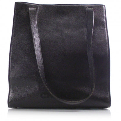 Chanel Vintage Simple Large Tote Black 1 of 12