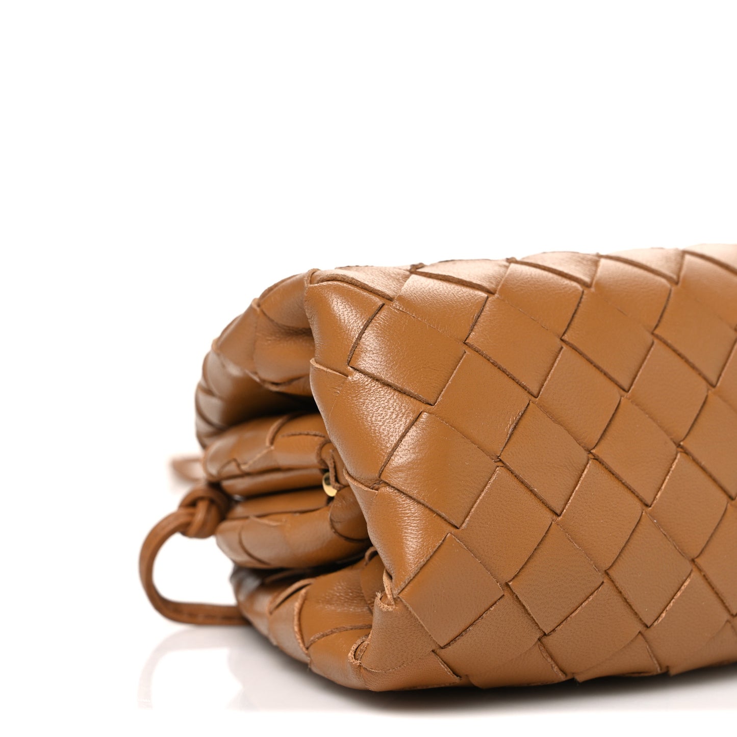 Nappa Intrecciato The Mini Pouch Carmel
