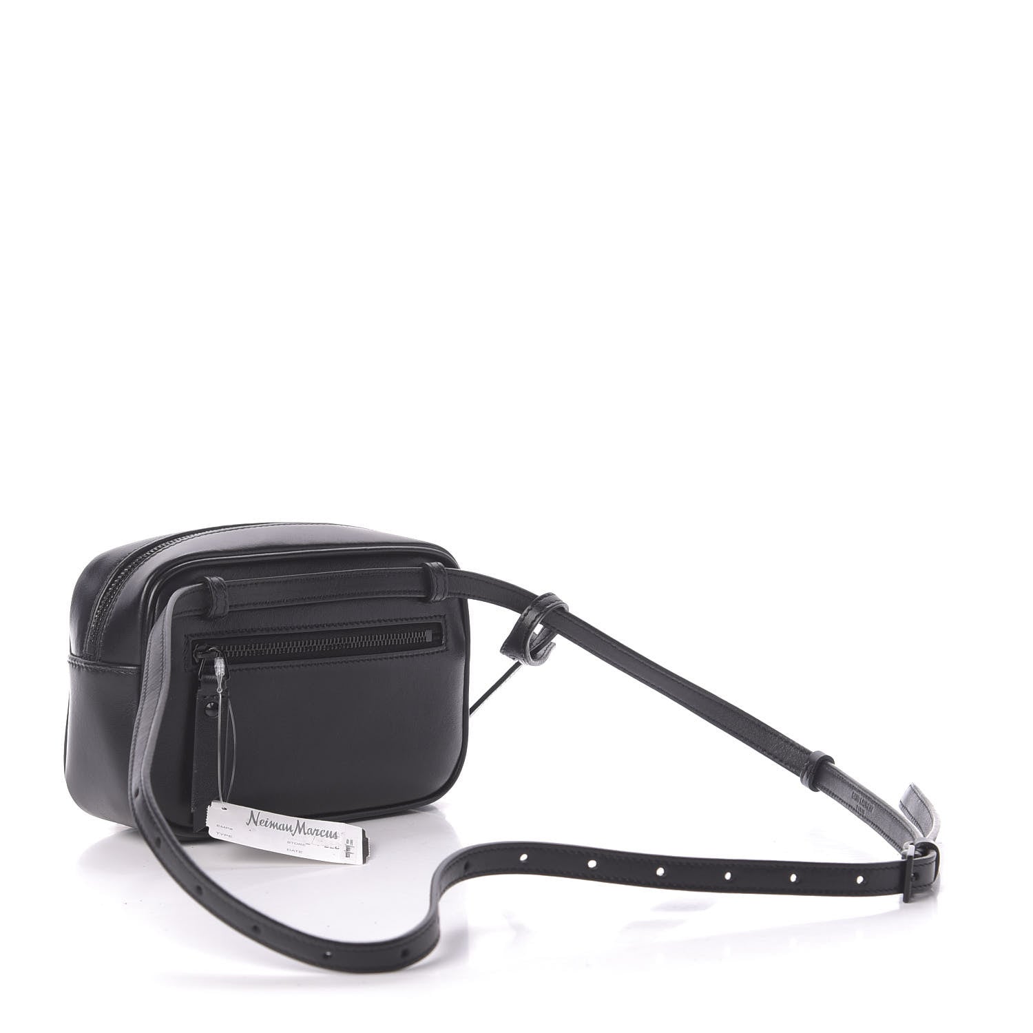 Saint Laurent Calfskin Matelasse Monogram Lou Belt Bag Black 3 of 10