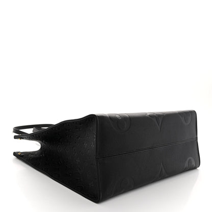 Louis Vuitton Empreinte Monogram Giant Onthego GM Black 4 of 9
