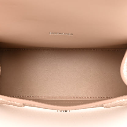 Balenciaga Strass Suede Hourglass Top Handle Bag XS Rose Gold 5 of 15