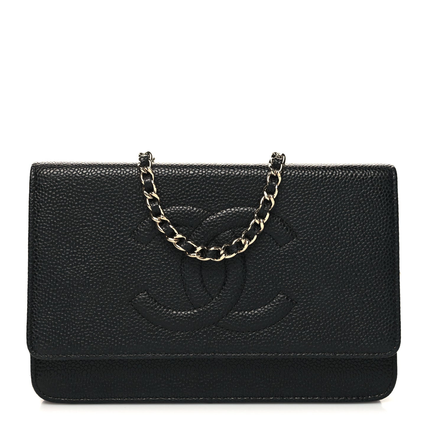 Caviar Timeless CC Wallet on Chain WOC Black