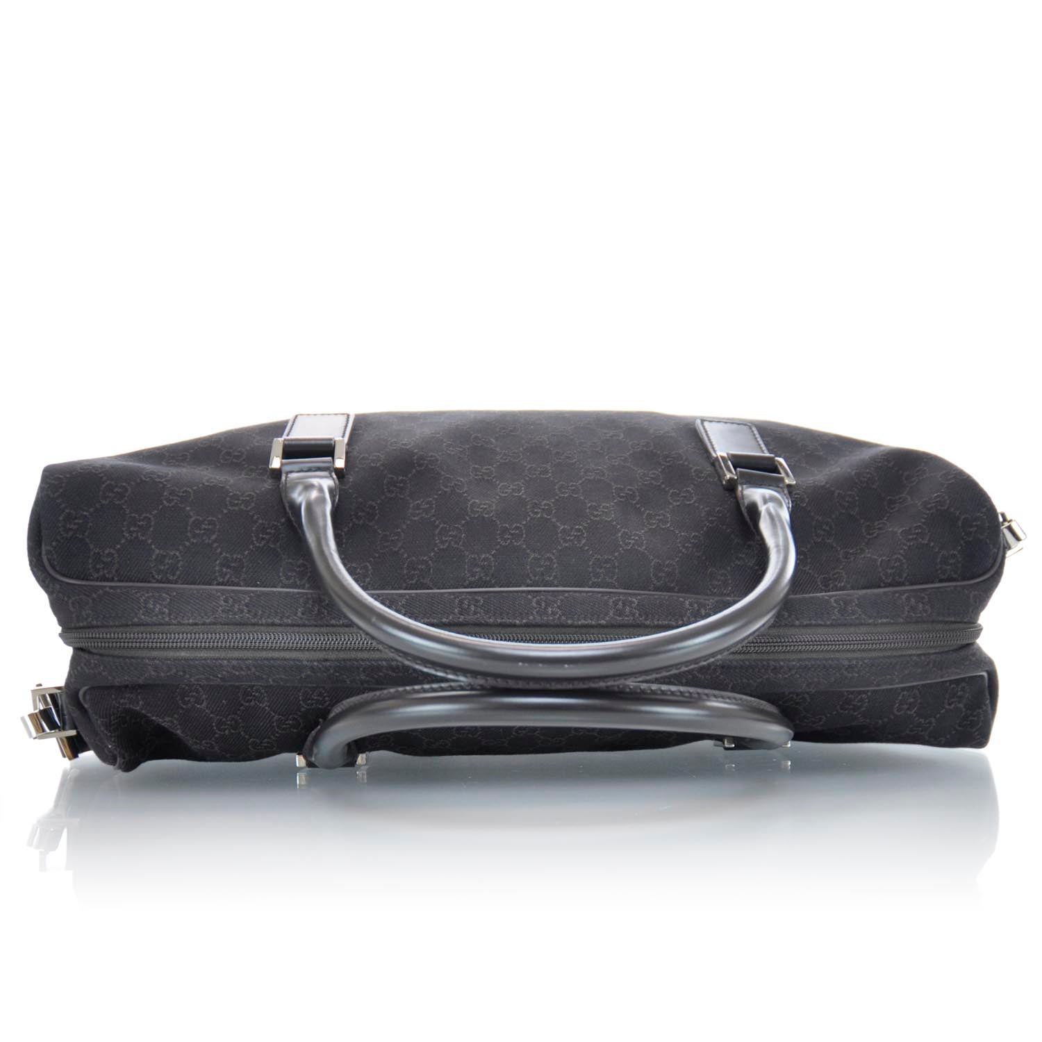 Gucci Monogram Large Duffle Bag Brown 5 of 11