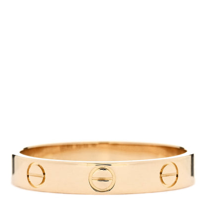 Cartier 18K Yellow Gold 3.5mm LOVE Wedding Band Ring 59 8.75 3 of 5
